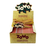 Caixa Seda Zomo Marrom Brown King Size C/50 Smoking Atacado