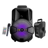Caixa Som Amplificada Portátil Usb Mp3 Micro Sd Rádio Fm Tws
