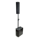 Caixa Som Coluna Ativa Torre System Pack 700 Leacs 700w Rms
