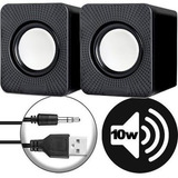 Caixa Som Para Pc Mini Digital Speaker P2/ Usb 2.0 Ha-101c