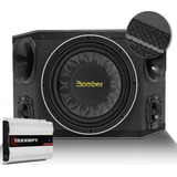 Caixa Som Trio Bomber 1600w Subwoofer Slim 12'' Módulo Ds800