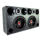 Caixa Som Trio Dutada 2 Subwoofer 12 + 4 Driver + 2 Tweeter