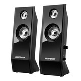 Caixa Subwoofer Som 2.0 P2 Sp091 Pc Note 8w Rms Multilaser C