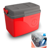 Caixa Térmica 30 Litros Cooler Multiuso Praia, Viagem, Féria