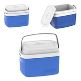 Caixa Térmica Cooler Pequeno 5 Litros Até 6 Latas Azul