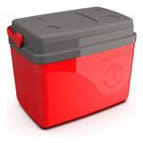 Caixa Térmica Vermelha 30 Litros Cooler