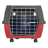 Caixa Transporte Dog Lar N°4 Vermelho Extra Grande Petshop