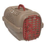Caixa Transporte Pet N4 Panther Cães Gatos Imperdível Vermel