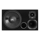 Caixa Trio 200w Rms Subwoofer 12 + Driver + Tweeter Módulo