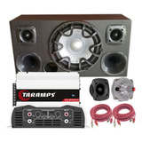 Caixa Trio Bravox Uxp Bobina Dupla 12 Pol D250x St200 800w