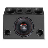 Caixa Trio Completa 1080w Subwoofer Bomber