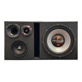 Caixa Trio Jbl Tornado 15swt3000 15 + Médio 8 Jbl Mg600