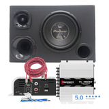 Caixa Trio Pioneer Completa Sub 10 + Módulo Taramps Tl1500w