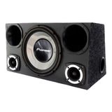 Caixa Trio Pioneer Completa Sub 12 Pol + 2 Driver + 2 Tweete