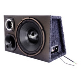 Caixa Trio Som Automotivo Completa Bomber Detoner + Modulo