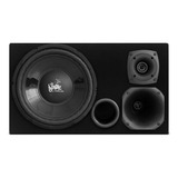 Caixa Trio Som Carro Subwoofer 12 Pol 200w + Super Tweeter