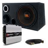 Caixa Trio Som Jbl Selenium 12 Polegadas + Modulo Taramps