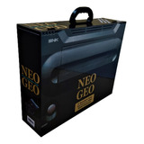 Caixa Vazia Neo Geo Aes Com Alça De Madeira Mdf