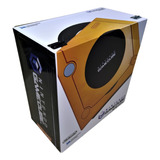 Caixa Vazia Nintendo Game Cube Laranja De Madeira Mdf