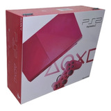 Caixa Vazia Playstation 2 Slim Rosa