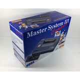 Caixa Vazia Sega Master System Compact3 Sonic Em Madeira Mdf