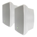 Caixas De Som Acústica Jbl C521b Passiva 80 Watts Rms Branca Cor Branco