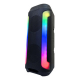 Caixinha Bluetooth Led Grande 2 Alto Falante Duplo Led Usb Pendrive Bt 