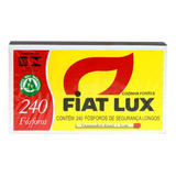 Caixinha De Fosforo 240 Un Fiat Lux Longo 5cm Ñ Deixa Brasa