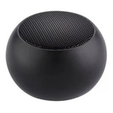 Caixinha Som Bluetooth Metal Mini Speaker-preta