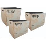Caixote De Salto /jump Box/plyo Box Kit Com 3 Unid Oficial 