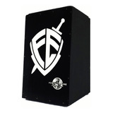 Cajon (carron) Fé Escudo Preto Acústico Percussionline