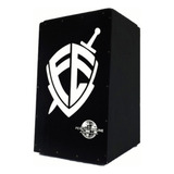 Cajon (carron) Fé Escudo Preto Acústico Percussionline
