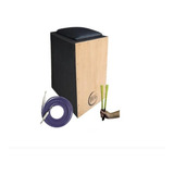 Cajon Carron Jeg Elétrico + Cabo + 2 Vassourinha