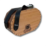 Cajon Compacto Duoface Mb Acustico + Alça + Chimbal De Dedos