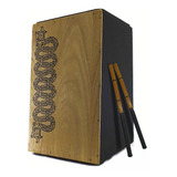 Cajon Elétrico Serpente Percussionline + Par