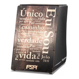 Cajon Fsa Gospel Fg 1513 Eu Sou - Eletroacustico