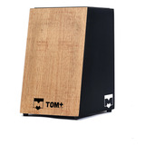 Cajon Fsa Tom+ Carron Profissional Acústico - Nt/bk