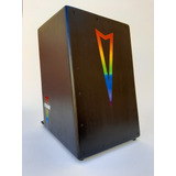 Cajon Pithy Embaixador Acústico Arco Iris - Lançamento 2021