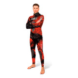 Calça 5mm De Neoprene Omer Red Stone S/2