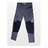 Calca Aprumado Workwear Com Bolso Destacavel Thor Cinza