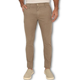 Calça Bege Masculina Sport Fino Alfaiataria Alto Padrão Luxo
