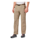 Calça Bermuda Columbia Silver Ridge Convertible Tusk