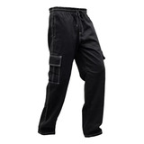 Calça Black Hyps Cargo P Ao G3 Plus Size