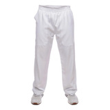 Calça Branca Em Gabardine Uniforme Umbanda Candomblé Espirit