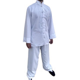 Calça Branca Para Kung Fu -confortável,