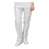 Calça Brim Branca Profissional | Cozinha |enfermagem 5 Unid