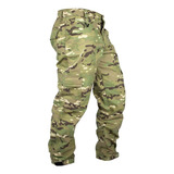Calça Camuflada Multicam Tática Airsoft Reforçada Ripstop
