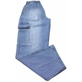 Calça Cargo Jeans M J Original
