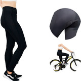 Calça Ciclismo Bike Forro Gel Proteção Uv Acolchoada Térmica