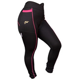 Calça Ciclismo C/ Forro Feminina Com Bolso E Forro Gel